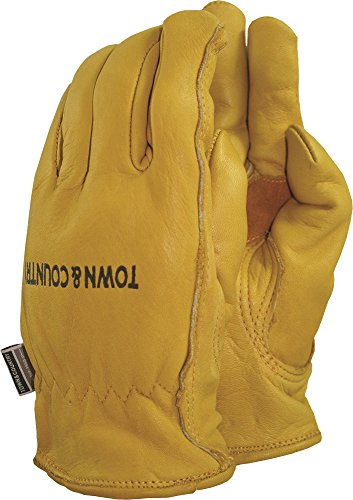 Town & Country Superior groß Leder gefüttert Gartenhandschuhe für Herren