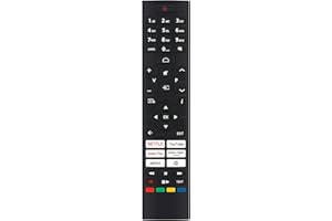 VINABTY RM-C3607 Telecomando di Ricambio Adatto Per JVC RM-C3607 TV LT-39VAH3055 LT-42VAF3055 LT-24VAH3335 LT-32VAH3035 LT-43VA3335 LT-43VAQ6235 LT-50VA3300 LT-55VA3200 LT-43VA3000 LT-43VA3200