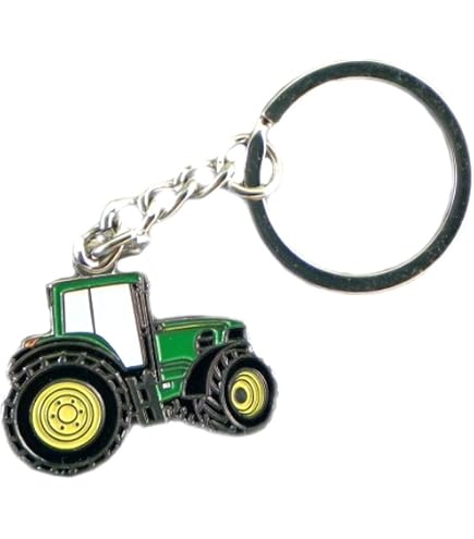 Porte-clés Métal Émaillé Vert Land Rover 4x4 – Design Authentique Et Solide Mainly Metal
