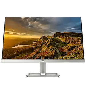 (Renewed) HP 24 inch Ultra-Slim Full HD Computer Monitor -AMD FreeSync, Built-in Speakers, IPS Panel with HDMI and VGA Ports - HP 24fw Display with Audio - 4TB30AA (Silver)