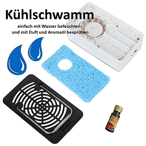 Handventilator Mini Klimagerät „Icewind*Polar“ USB Wiederaufladbar 6h Betriebszeit I-one Design „Das Original“ - 3