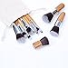Zotop 11pcs Professional Multifunctional Cosmetic Makeup Tool Finishing Brushes Kit