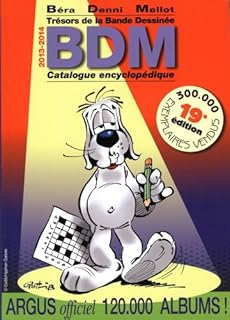 jaquette livre Trésors de la Bande Dessinée BDM 2013-2014 : Catalogue encyclopédique