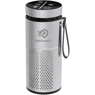 SafeGuard Air Car Air Purifier with True H13 HEPA filtr...