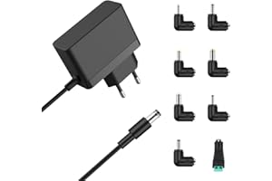 BOUGE Batteria Macchinina Elettrica Bambini 12v Caricabatterie per Giocattoli Elettrici di guida, moto, SUV, ATV, auto, con 8 Connettori di Alimentazione