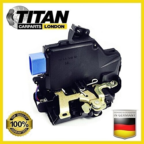 FRONT LEFT DOOR LOCK MECHANISM VW CADDY MK3 GOLF MK5 JETTA MK3 TOURAN SEAT ALTEA 5P1 TOLEDO MK3 SKODA OCTAVIA