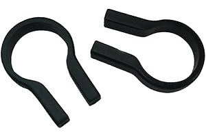 KLICKFIX Bicycle Handlebar adaptor clamps for 22–26 MM Pair Black / 0211F KF804,020 Bicycle