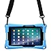 Samsung Galaxy Tab 4 Nook Hülle, COOPER TROOPER 2K Strapazierfähige, robuste und widerstandsfähige Schutzhülle mit Schultergurt und integrierter Standfunktion für Samsung Galaxy Tab 4 Nook (Blau)