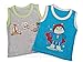 Baby Unisex Summer Sleeveless Tops - 2 pack 100% Cotton 6-9 months.