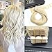 Produktbild Sunny 16Zoll/40cm Extensions Echthaar Tape Blond #60 Real Remy Glatt 20pcs Tape on Extensions Echthaar 50g