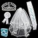Produktbild JOYIN 5 Stücke Junggesellenabschied Party Frauen Deko, Braut Accessoire Set mit Rhinestone Tiara, Schärpe, Schleier mit Kamm und Anstecker für Hochzeit Braut Dusche