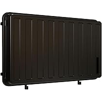 IBirdie Copertura Impermeabile Per TV Da Esterno 80-85 Pollici - 180x114 Cm, Resistente Alle Intemperie Con Cerniera E Tasca Telecomando