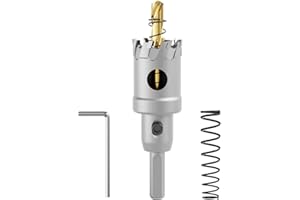 CSOOM Sega a tazza in metallo duro ad alte prestazioni, TCT. Acciaio inossidabile e rete metallica sono la scelta ideale (24 mm)