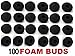 Produktbild bigboba 100 Ohr Pads Schaumstoff Kopfhörer Ear Bud Pad Cover für Kopfhörer iPod iPhone iTouch iPad Headsets