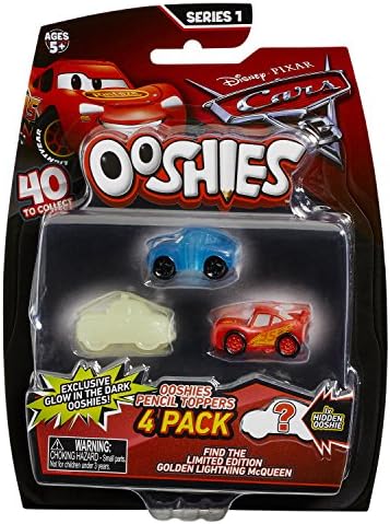 Ooshies Cars 4 Pack Asst - Wave 1
