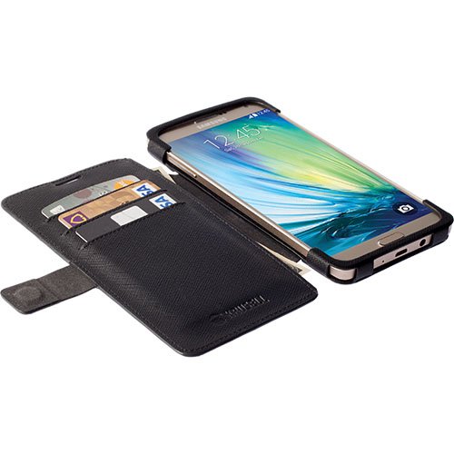 Preisvergleich Produktbild Krusell Malmoe Flip Wallet Hülle für Samsung Galaxy A7 schwarz