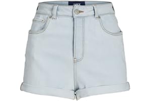 JJXX Damen Jxhazel Mini Hw AKM Denim Shorts