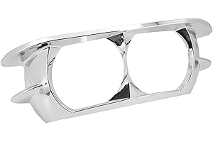 HDBUBALUS Motorrad-Scheinwerfer-Verkleidung für Harley Road Glide 2015–2019, Chrom