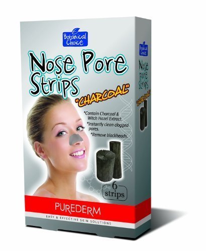 [Purederm@Hisister] Charcoal Nose Pore Strips (24 Strips), Paraben Free!, Tightening Pores and Keeping skin free-by Hisister