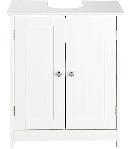 Schildmeyer Luca 135873 Mobile Sottolavabo: Stile Rustico, Bianco Lucido E Rovere (65x32x60 Cm) - 2