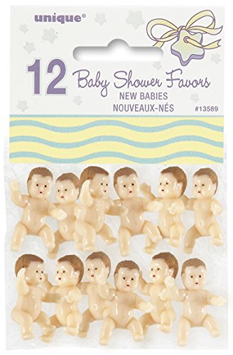 12 Plastic Babies