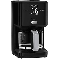 Krups Smart'n Light BW801810 - Bollitore elettrico a 5 temperature, capacità 1,7 litri, interno in acciaio inox, doppia parete, colore: Nero