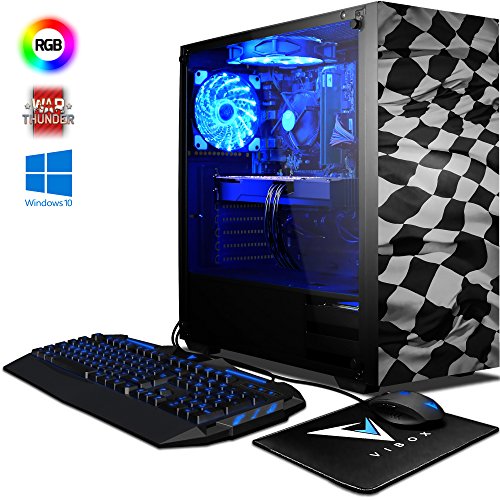 VIBOX Pyro RMR760-156 Gaming PC Ordenador de sobremesa con Cup n de Juego Windows 10 OS 4 3GHz AMD Ryzen 8-Core Procesador Radeon RX 560 Tarjeta Grafica 8GB DDR4 RAM 480GB SSD 2TB HDD VIBOX Pyro RMR760-156 Gaming PC Ordenador de sobremesa con Cup n de Juego Windows 10 OS 4 3GHz AMD Ryzen 8-Core Procesador Radeon RX 560 Tarjeta Grafica 8GB DDR4 RAM 480GB SSD 2TB HDD