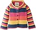 Kite Baby-Girls Flower Striped Button Front Cardigan, Multicoloured, 12-18 Months