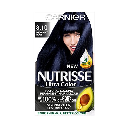 Garnier Nutrisse 3.10 Midnight Blue Permanent Hair Dye