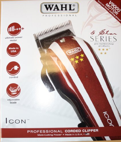 WAHL ICON FIVE STAR CLLIPPER, V9000 MOTOR,MADE IN USA.