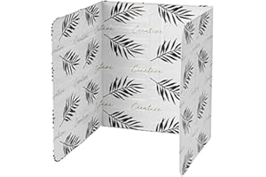 Akemaio Cocina contra la Salpicadura de Escudo Protector, Que dobla la Salpicadura de Aceite Protector contra Salpicaduras Paneles a Prueba de Gas Estufa Shield, Petróleo Pantalla de Bienvenida