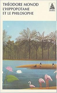 jaquette livre L'hippopotame et le philosophe