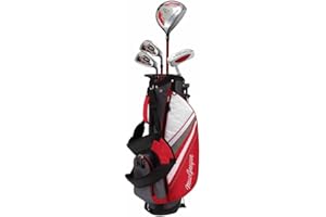 MACGREGOR Dct3000 Junior Kids Childrens Package Set with Golf Club Carry Bag, Unisex Bambini
