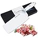 Produktbild Hackmesser Chinesisches Kochmesser Hackbeil Küchenmesser Godmorn, 7 Inch Chefmesser aus Rostfrei Edelstahl, Weißer Griff mit Ergonomischen Design, Ideal Geschenk mit Magnet-Geschenk-Box