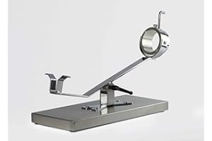 BRICOMIRAS JAMONERO BASCULANTE GIRATORIO CON BASE INOXIDABLE. SOPORTE JAMONERO IDEAL USO DOMÉSTICO Y PROFESIONAL (Inoxidable solo)