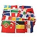 Produktbild SODIAL(R) 24 Nationalmannschaft Flaggen Banner Wimpel Fuer Europameisterschaft Fussball