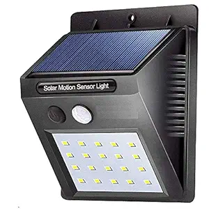 ASGTRADE Solar Sensor Motion Wall Mounted LED Light