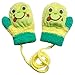 Moolecole 1 Pair Winter Baby Boys and Baby Girls Cartoon Gloves Coral Fleece Gloves Unisex Kids Gloves