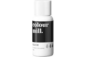 Colour Mill Next Generation Oil Based Food Colouring 20ml Black