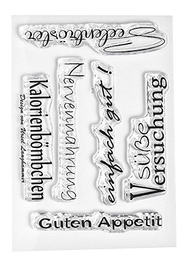 Clear Stempel-Set "Guten Appetit"