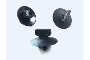 D.I.K ONLINESHOP 10x Befestigung Clip Dämmmatte Clips Klips Schwarz | 701863841 NEU DIK115