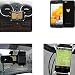 Produktbild für Wileyfox Spark x Autohalterung & Tischständer für Wileyfox Spark x, schwarz „Spider“. Lüftungshalterung Halterung Rückspiegel, Fahrradhalterung etc. Stativ - K-S-Trade