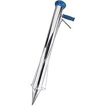 Set Giardinaggio 4 Pezzi CJZZ - Trapiantatore, Seminatrice E Foraterra Per Piantine E Bulbi Con Scala - Foto 6