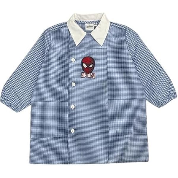 CARTOON Grembiule scuola Spiderman Marvel, divisa scolastica per