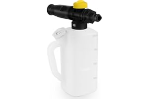 DERASL 1L Adjustable Foam Cannon for Nilfisk Click&Clean Series - Foam Sprayer with Shampoo Measuring Cup, Ideal for Car and Courtyard Cleaning