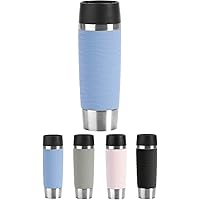Emsa Travel Mug Waves Grande Isolierbecher N20121 | 0,5 L | bis zu 6h heiß und 12h kalt | 100% dichter Thermobecher…