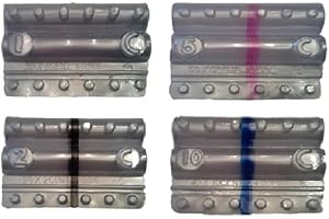 HOLENBURG Blíster para monedas de euro – Kit de 400 blísteres portamonedas mixtos de 1 céntimo, 2°céntimos, 5 céntimos y 10°céntimos