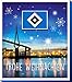 Produktbild Hamburger SV - HSV - Adventskalender 2018 - Weihnachtskalender, Premium mit Poster - 2018 - Bundesliga - Fußball - (EUR 8,95/100g) -