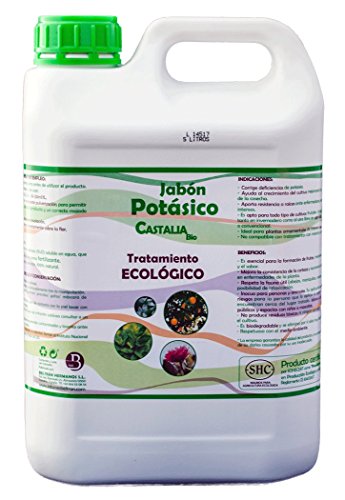 Castalia Jabón Potásico, Solución Potásica K2O, 5 L