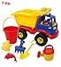 Produktbild Sandspielzeug, Eimergarnitur Kipper 7-tlg., Spielzeug,Gießkanne,Förmchen,Rechen